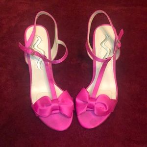Hot pink heels